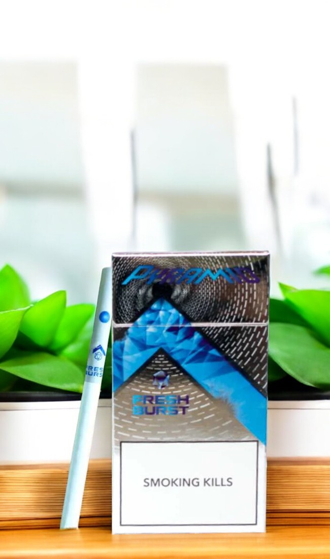 Pyramid Fresh Burst มีข้อดีอะไรบ้าง? บุหรี่อื่นที่คล้าย Pyramid Fresh Burst มีอะไรบ้าง? ข้อมูลโภชนาการและส่วนประกอบของบุหรี่ Pyramid Fresh Burst