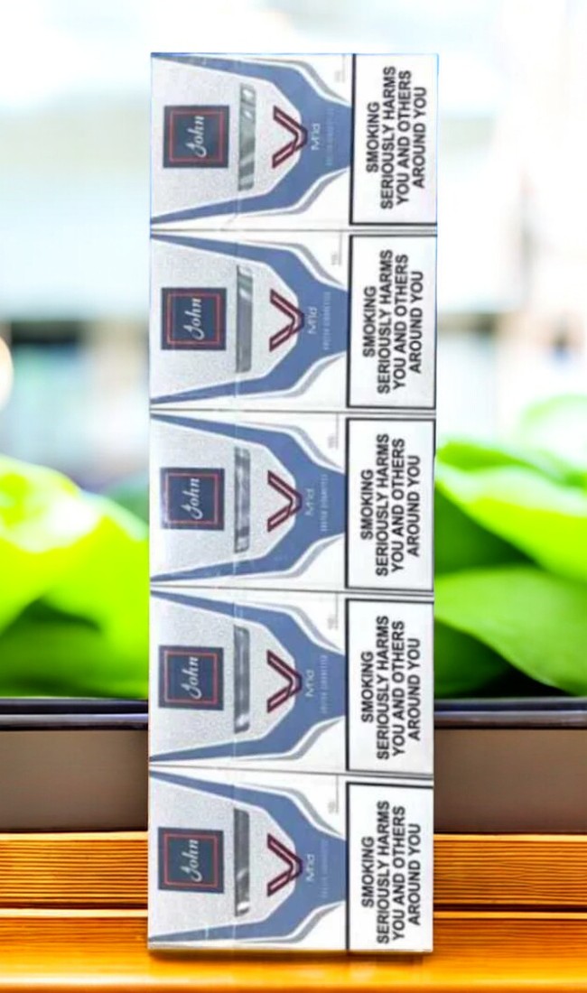 บุหรี่ John Mild มีส่วนผสมอะไรบ้าง?