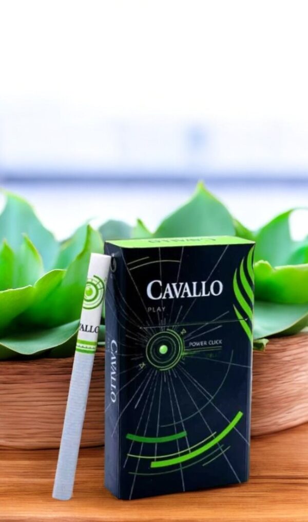 บุหรี่ประเภทไหนที่นิยมเช่น Cavallo Power Click?