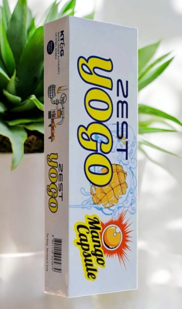 บุหรี่ Zest Yogo Mango มีลักษณะอย่างไร?