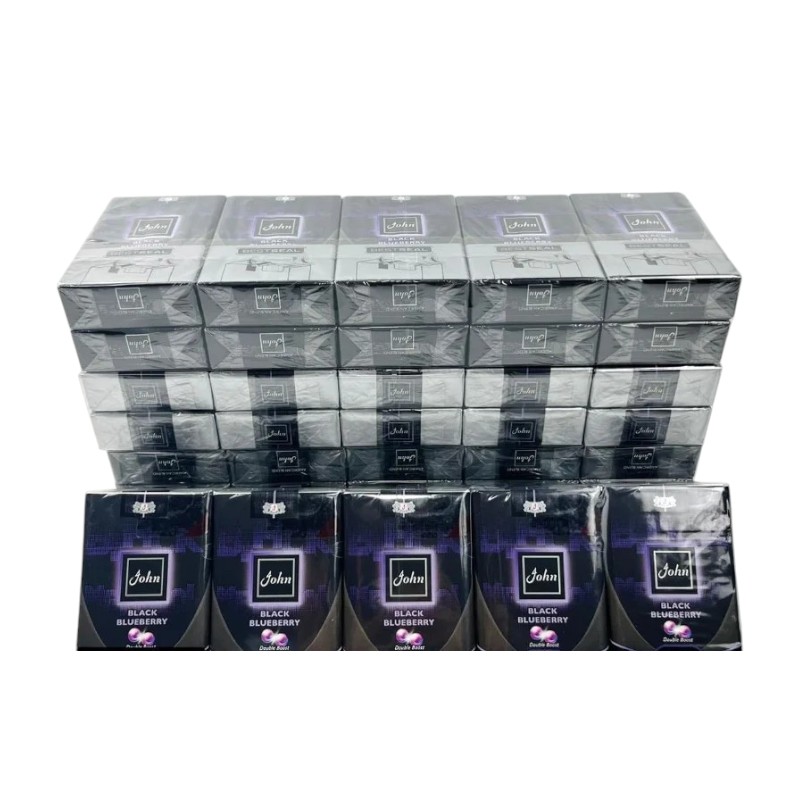 บุหรี่ John Black Blueberry Double Boost รูปที 2