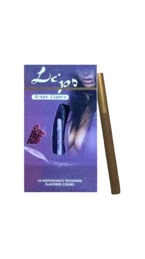 มีส่วนผสมอะไรบ้างใน Lips Grape Cigars?