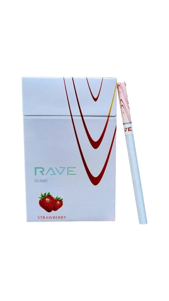 บุหรี่ Rave Strawberry Slims รูปที 2