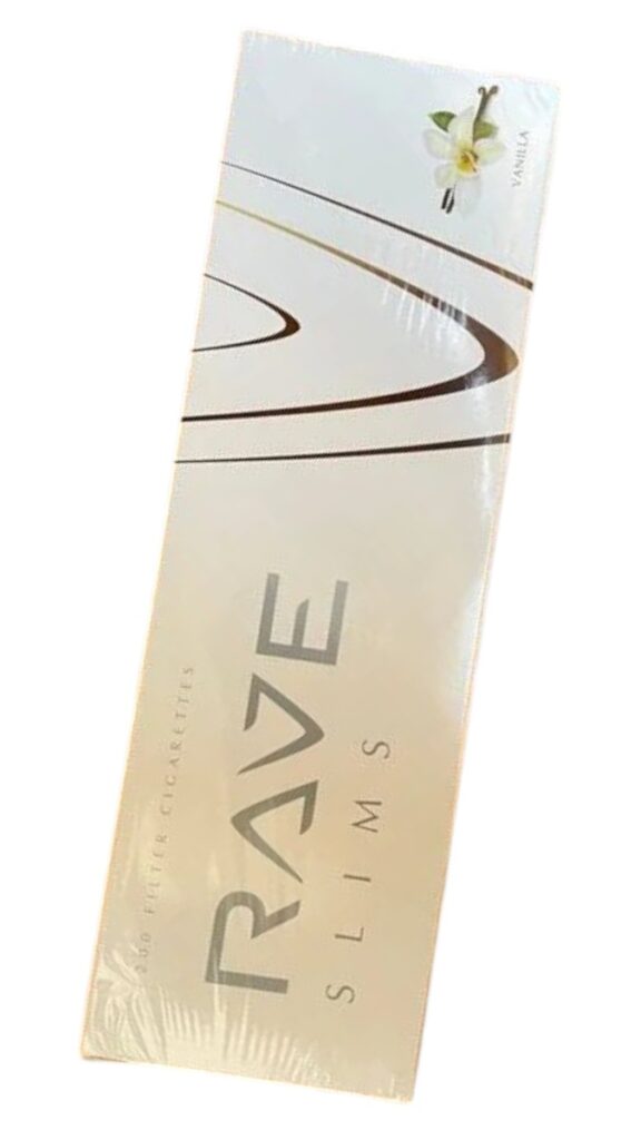 บุหรี่ Rave Vanilla Slims รูปที 2