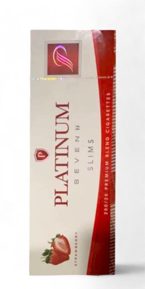 บุหรี่ Platinum Seven Strawberry ส่งฟรี เก็บเงินปลายทาง พร้อมส่งทันที