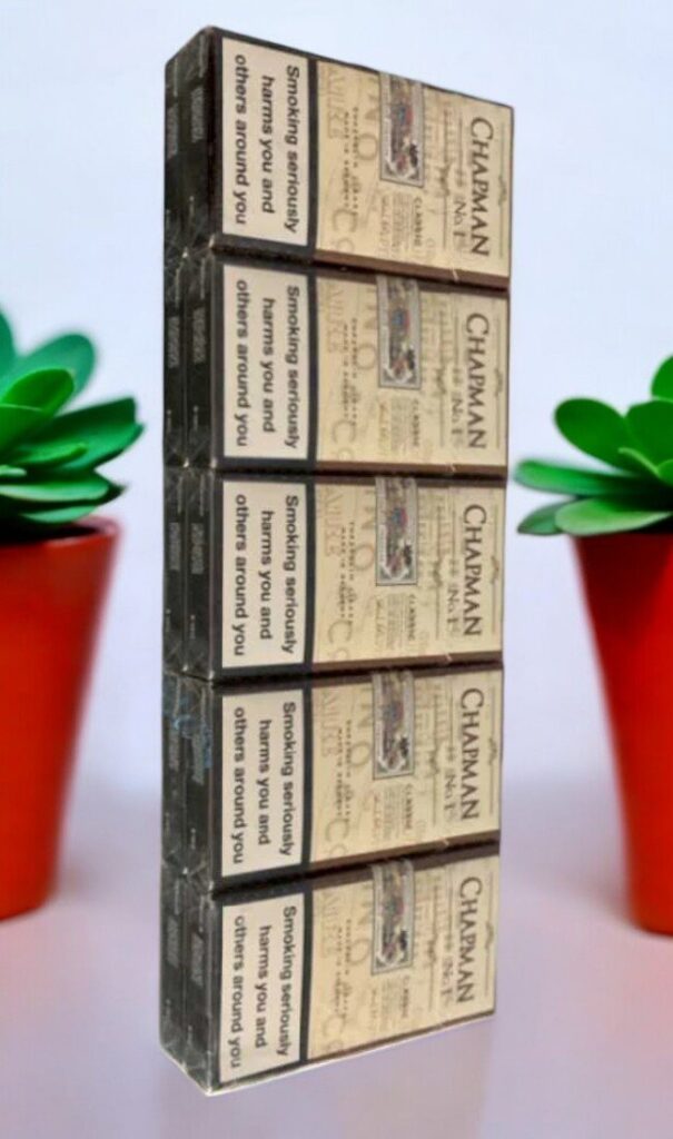 บุหรี่ Chapman Classic พร้อมส่ง เก็บเงินปลายทาง ฟรีค่าจัดส่ง