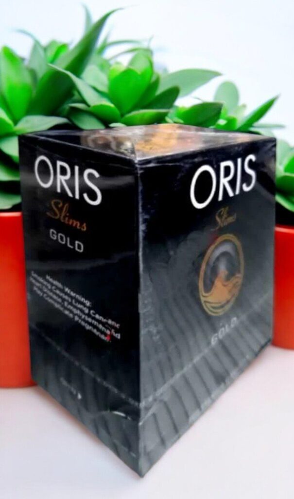 บุหรี่ Oris Gold Slim จัดส่งฟรีทั่วไทย ชำระเงินปลายทาง สินค้าพร้อมส่ง