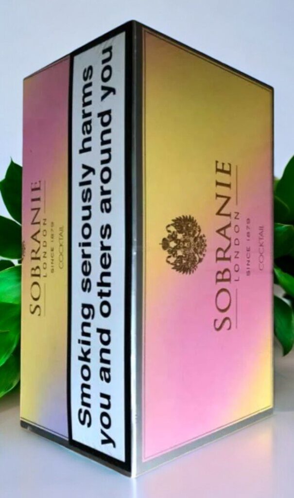 บุหรี่ Sobranie Cocktail พร้อมส่ง รูปที 1