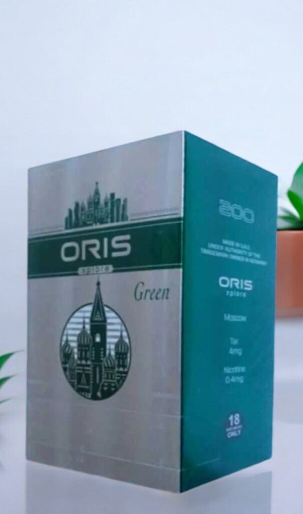 บุหรี่ Oris Xplore Green Moscow สั่งง่ายพร้อมส่ง รูปที 1