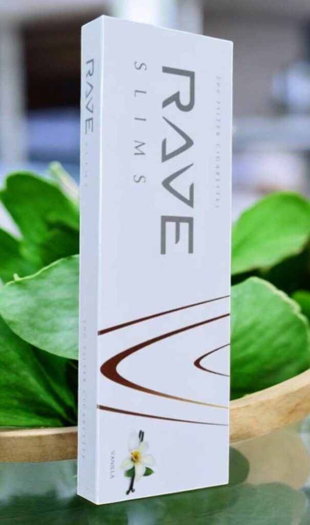 บุหรี่ Rave Vanilla Slims พร้อมส่ง รูปที 1