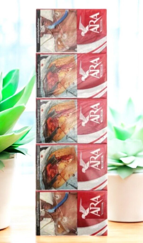 บุหรี่ Ara Red King Size จัด รูปที 1
