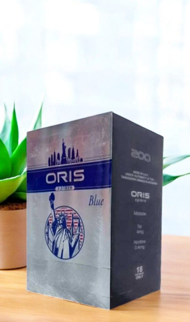 บุหรี่ Oris Xplore Blue New York พร้อมส่งถึงหน้าบ้าน ส่งฟรีปลายทาง
