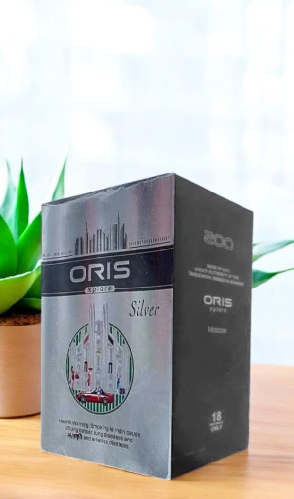 บุหรี่ Oris Xplore Silver Milan รูปที 1