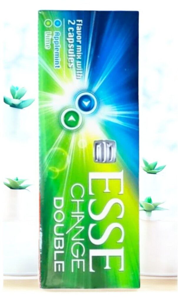 บุหรี่ Esse Change Double Apple Mint Lime จัดส่งฟรีเก็บเงินปลายทาง พร้อมส่งทันที