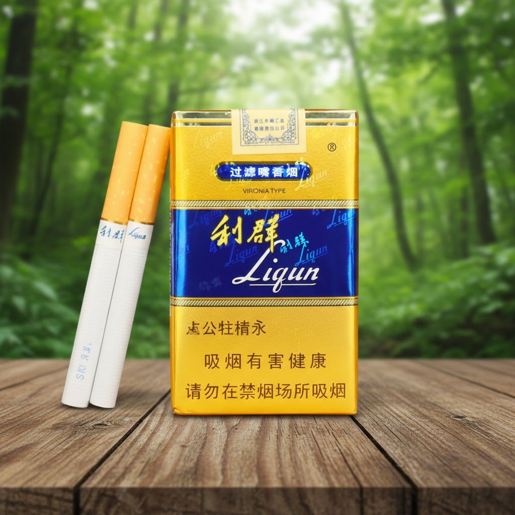 Liqun Gold (หลีกุน ทอง) บุหรี่จีนพรีเมียม รสร้อน ต้นตำรับใบยาแท้จากจีนแผ่นดินใหญ่ รูปที 1