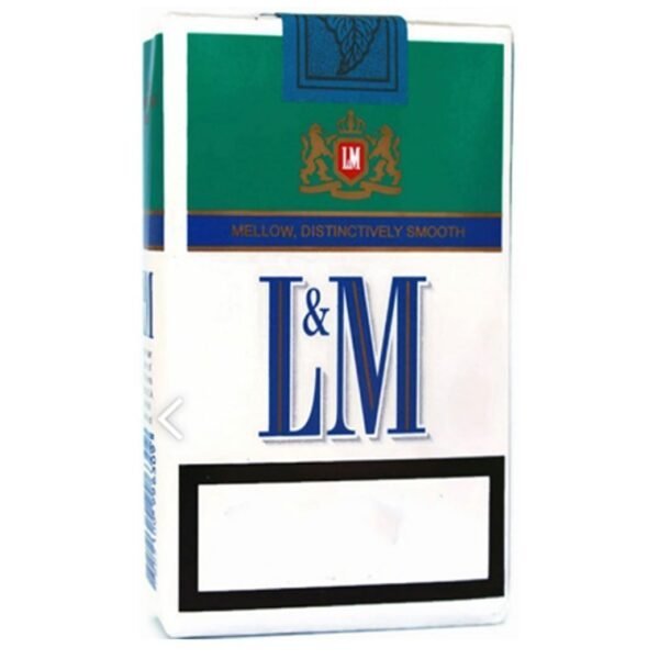 ซองบุหรี่ L&M Menthol แบบซองอ่อน เน้นความเย็นสดชื่นและใบยาพรีเมียม รูปที 1