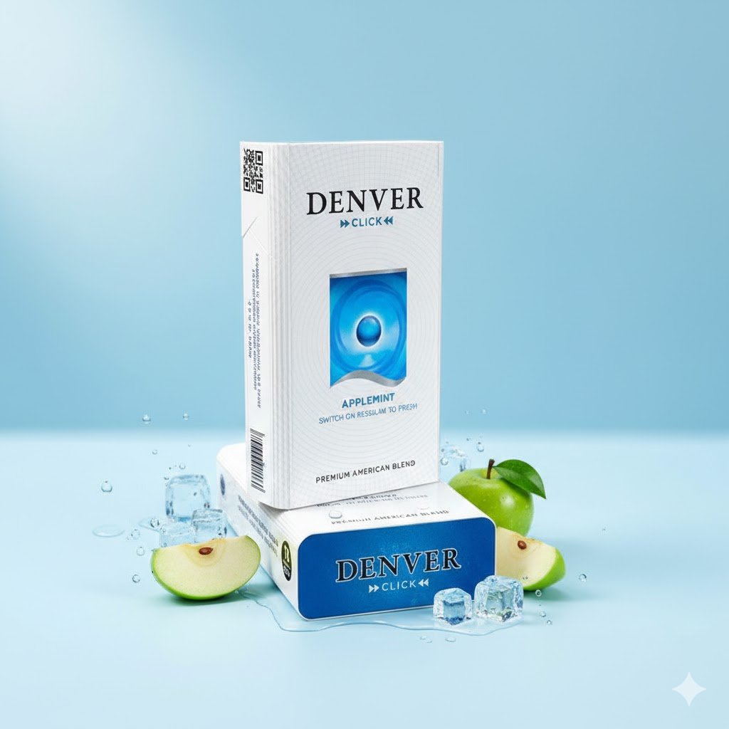 Denver Apple Mint บุหรี่กลิ่นแอปเปิ้ลมิ้นท หอมเย็นสดชื่นระดับพรีเมียม รูปที 1