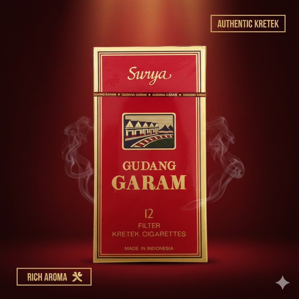 Gudang Garam 12 - บุหรี่หวานต้นตำรับ กลิ่นหอมเป็นเอกลักษณ รูปที 1