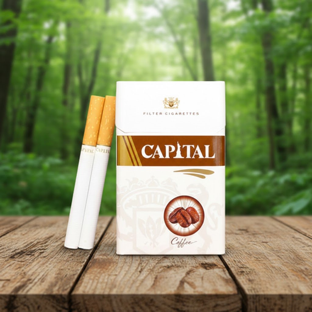 Capital Coffee (แคปปิตอล คอฟฟี่) บุหรี่นอกกลิ่นกาแฟ หอมนุ่ม รสชาติพรีเมียม รูปที 1