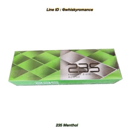 235 Menthol บุหรี่ซองแข็ง 1 คอตตอน รูปแกลเลอรี่จริง มุมที่ 1