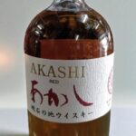 Akashi Red 700 ml วิสกี้ วิสกี้ รูปปกสินค้า มอลต์ ผลไม้ วานิลลา และโอ๊คอ่อน