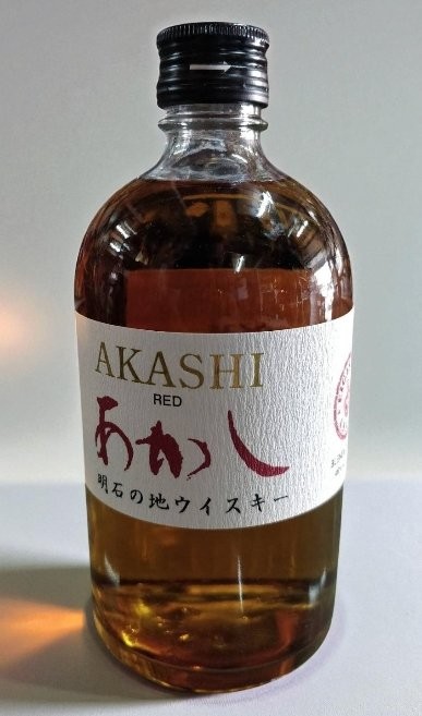 Akashi Red 700 ml วิสกี้ วิสกี้ รูปปกสินค้า มอลต์ ผลไม้ วานิลลา และโอ๊คอ่อน