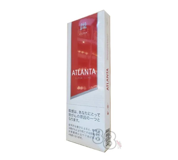 Atlanta Red Slim 1 carton บุหรี่ บุหรี่ รูปปกสินค้า โทน red slim เรียว รสชัด และสัมผัสกระชับ
