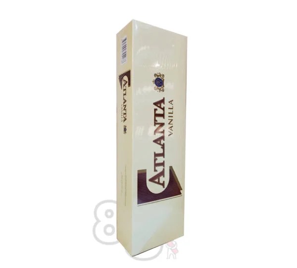 Atlanta Vanilla 1 carton บุหรี่ บุหรี่ รูปปกสินค้า กลิ่นวานิลลา หอมหวาน รสยาสูบชัด และโทนนุ่ม