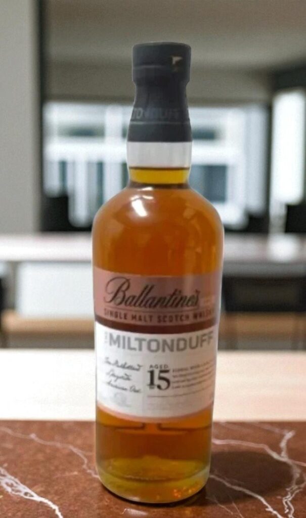 Ballantine Miltonduff 15Year 700 ml วิสกี้ วิสกี้ รูปปกสินค้า ผลไม้สุก, วานิลลา, คาราเมล
