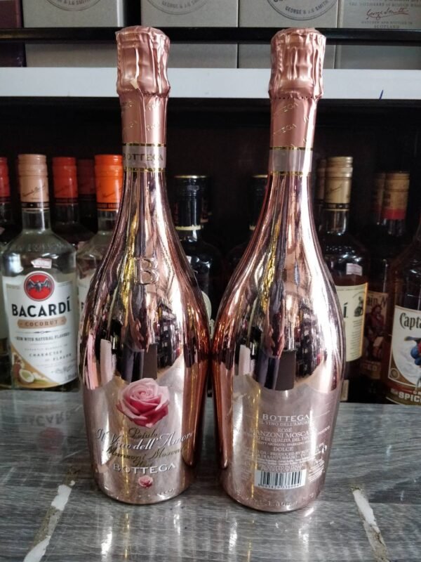 Bottega Pink Moscato 750ML สปารคกลิ้งไวนโรเซ่หวานอิตาลี Manzoni Moscato รูปที 1