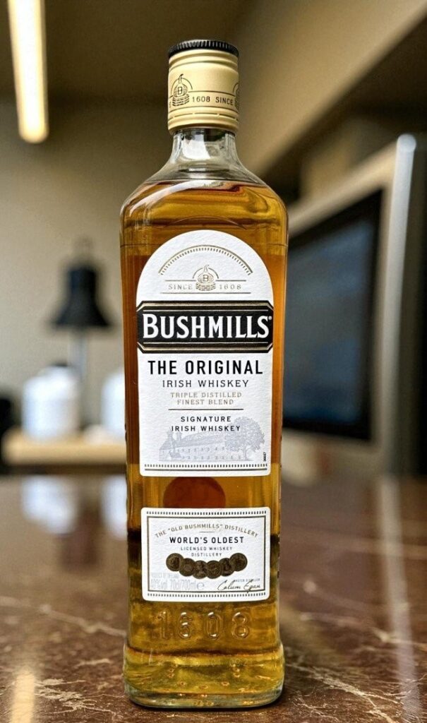 Bushmills Original 700 ml วิสกี้ วิสกี้ รูปปกสินค้า ผลไม้สุก, วานิลลา, โอ๊ค และเครื่องเทศ