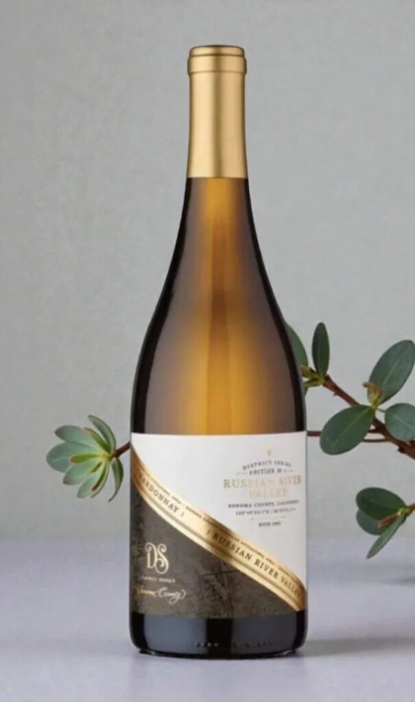 District Series Russian River Valley Chardonnay 750 ml ไวน์ขาว ไวน์ขาว รูปปกสินค้า โทนแอปเปิ้ลเขียว ลูกแพร์ วานิลลา ไม้โอ๊คคั่ว และสัมผัสครีมมี่