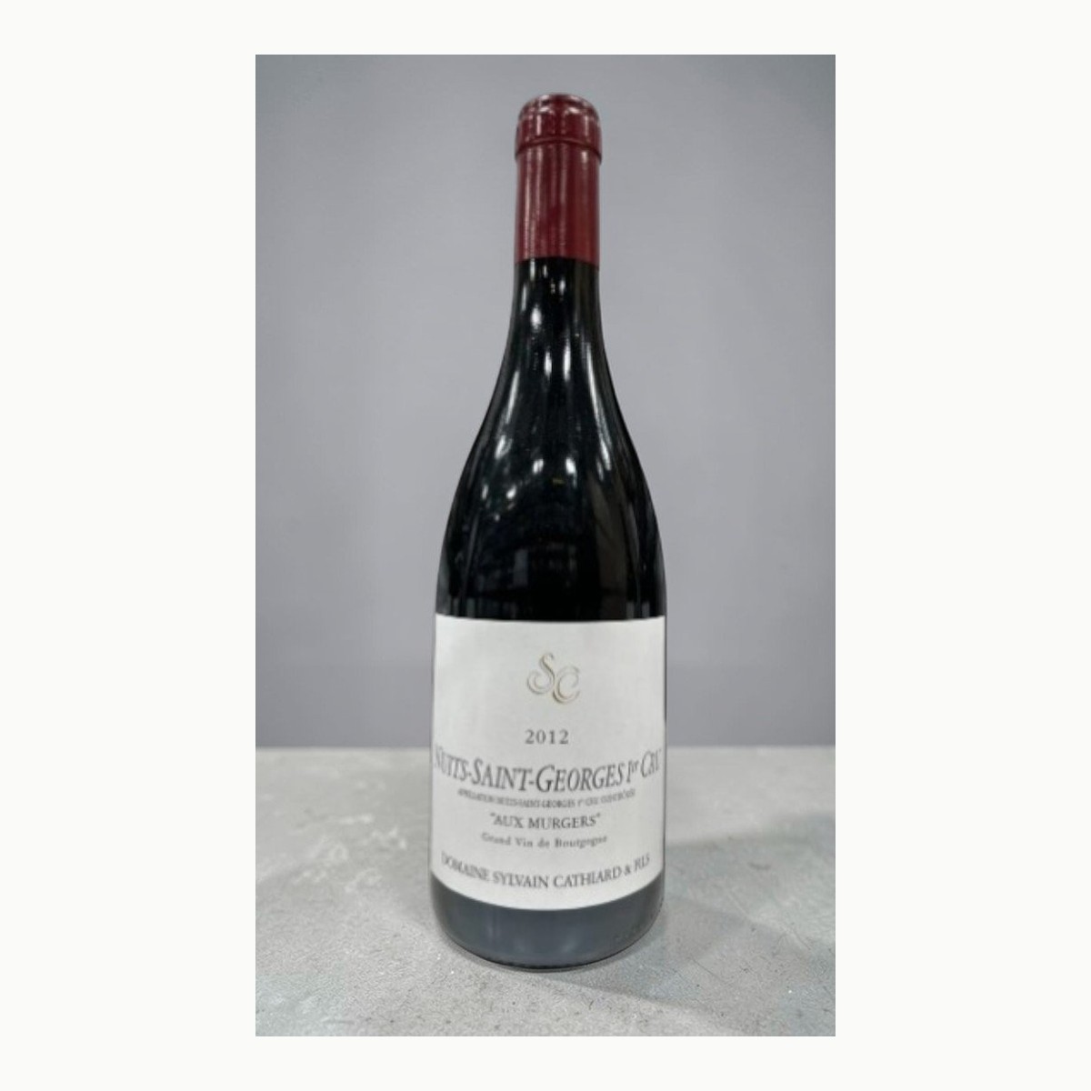 Domaine Sylvain Cathiard Vosne Romanee 2012