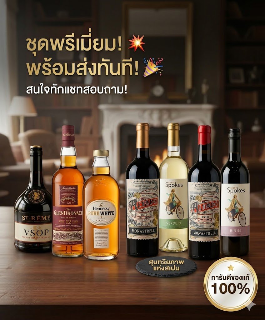าติบาดคอ หรือได้กลิ่นแอลกอฮอล์ที่ฉุนเกินไปจนเสียอรรถรสในค่ำคืนสุดพิเศษของคุณขอแนะนำ StRmy VSOP Br...
