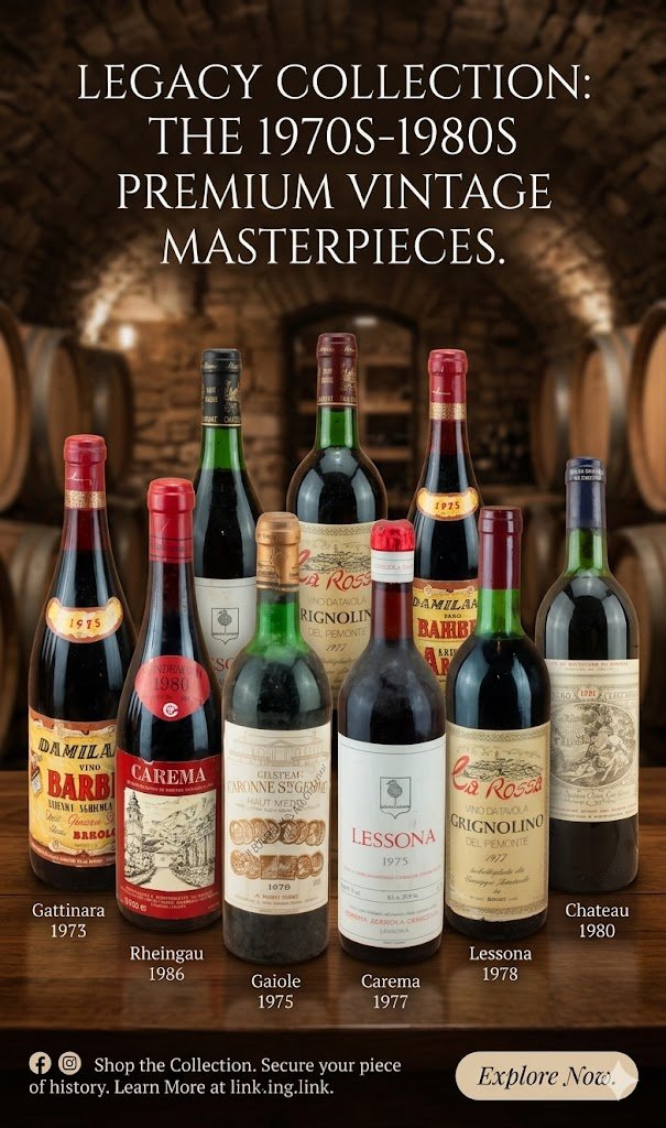 รดกล้ำค่าปี 1969 Gattinara Cantina Socialeในยุคสมัยที่การทำไวน์คือศิลปะที่ผูกพันกับผืนดินและฤดูกา...