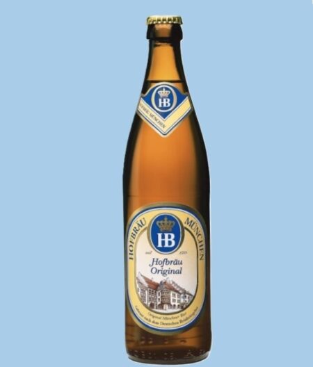 Hofbräu Münchner Original 500 ml เบียร์ เบียร์ รูปปกสินค้า มอลต์, ฮอปส์ และความสดชื่น