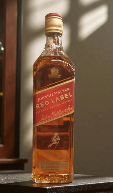 Johnnie Walker Red Label 700 ml วิสกี้ วิสกี้ รูปปกสินค้า เครื่องเทศ มอลต์ ผลไม้ และควันบาง