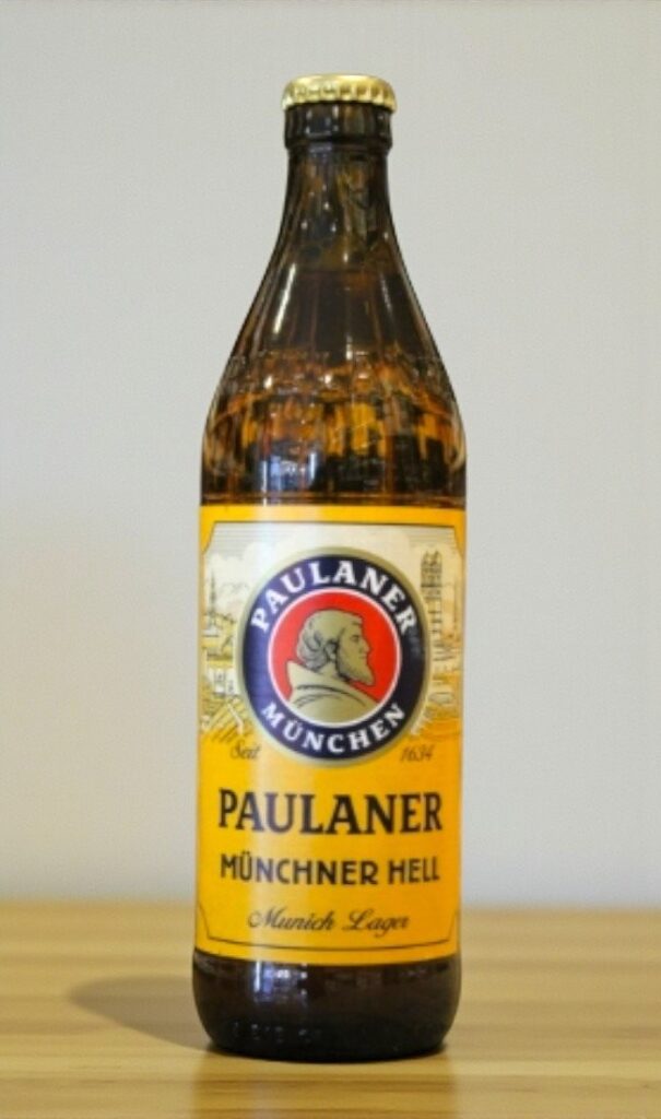 Paulaner Münchner Hell 500 ml เบียร์ เบียร์ รูปปกสินค้า มอลต์, ฮอปส์ และความสดชื่น