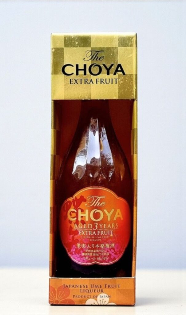 The Choya Age 3 Years Extra Fruit 720 ml เหล้าลิเคียวร์ เหล้าลิเคียวร์ รูปปกสินค้า ผลไม้, ความหวานนุ่ม และกลิ่นหอมชัดเจน