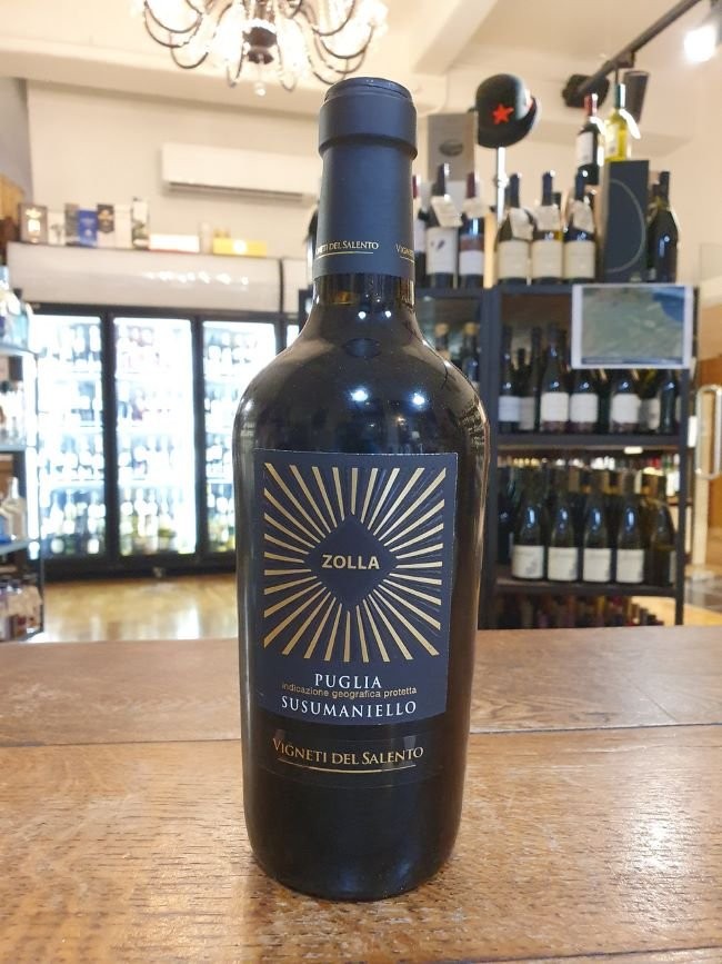 Zolla Susumaniello Puglia IGP 750 ml ไวน รูปที 1