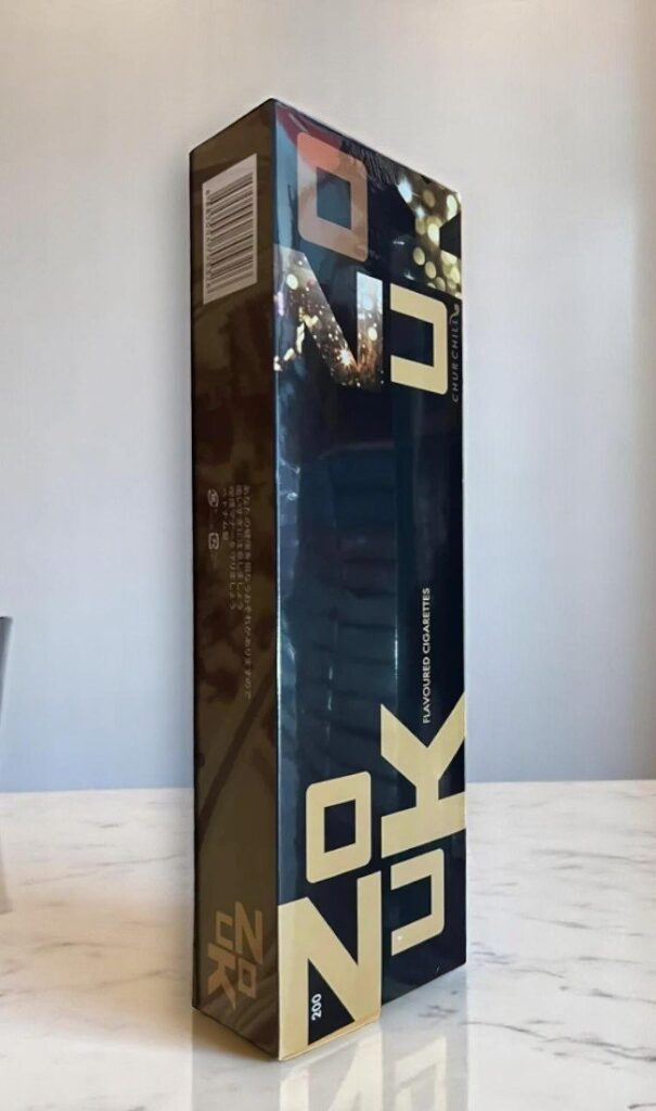 Zouk Black Flavoured บุหรี่หอมกลิ่นไปป์ ซองแข็งนำเข้าของแท้