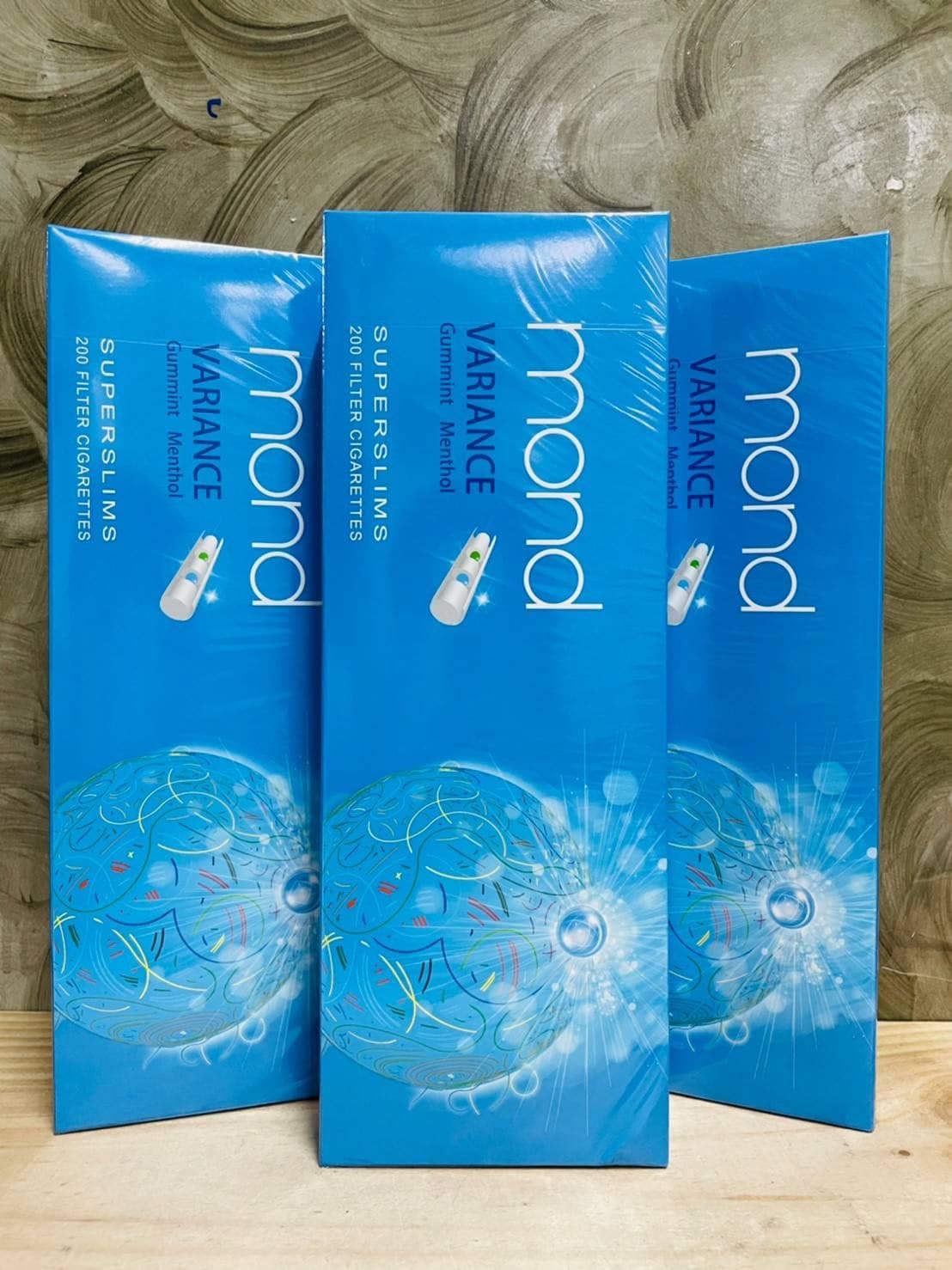 Mond Variance Gummint Menthol (มอนด์ วาริแอนซ์ หมากฝรั่งมิ้นท์) (1 คอตตอน) 1