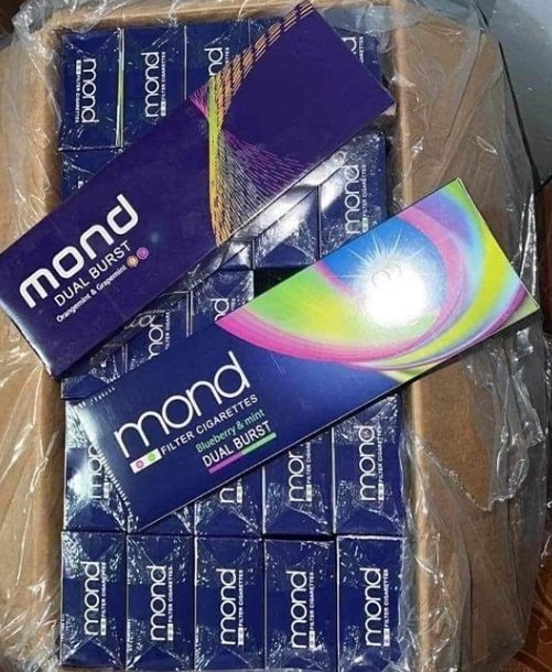 Mond Dual Burst Blueberry & Mint (มอนด์ ดับเบิ้ล บลูเบอร์รี่และมิ้นท์) (1 คอตตอน) 1