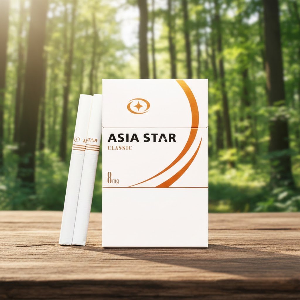 Asia Star Classic บุหรี่นอกพรีเมียม รสร้อนเข้มข้น มาตรฐานเอเชีย