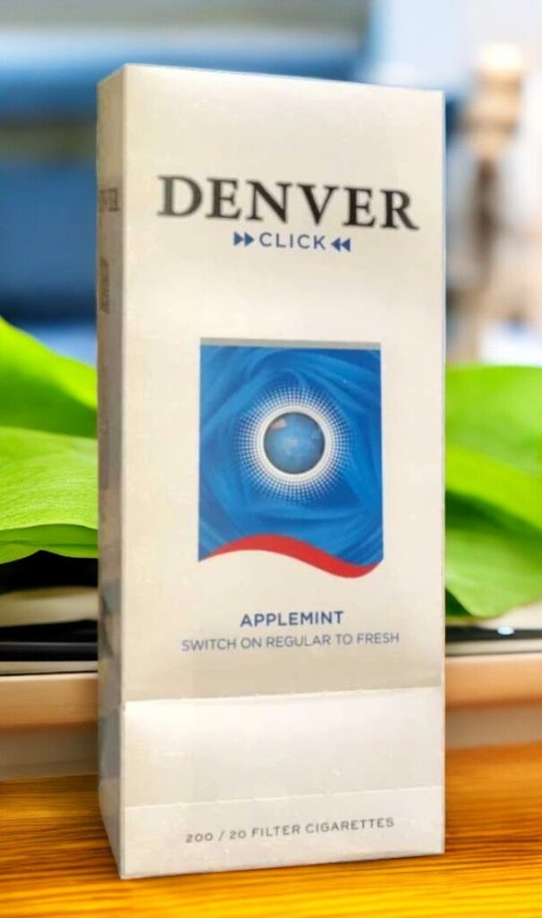 บุหรี่ Denver Click Apple Mint