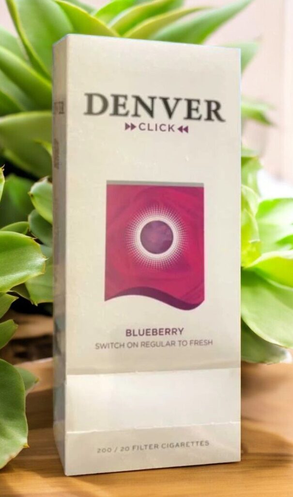 บุหรี่ Denver Click Blueberry