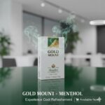 Gold Mount Green (ซองแข็ง) - บุหรี่เย็นพรีเมี่ยม ใบยานุ่ม ยอดนิยม