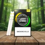 Lucky Strike Double Click Yellow-Green (ลัคกี้ สไตรค) บุหรี่นอก 2 เม็ดบีบ รสเลมอนเมนทอล