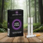 Lucky Strike Purple (ลัคกี้ สไตรค ม่วง) บุหรี่นอกรสเย็น กลิ่นบลูเบอรรี่ 1 เม็ดบีบ
