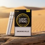 Lucky Strike Yellow บุหรี่นอก ลัคกี้ สไตรค เหลือง เม็ดบีบเลม่อน (Premium American Blend)